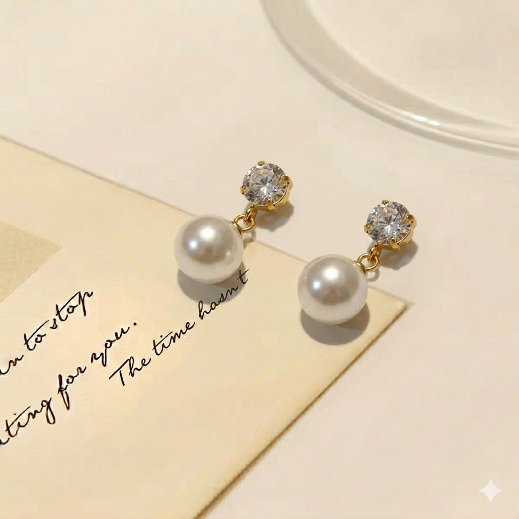 Pearl Drop Earring