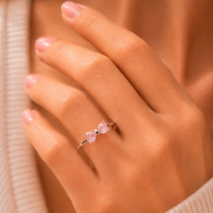 Heart Bow Ring
