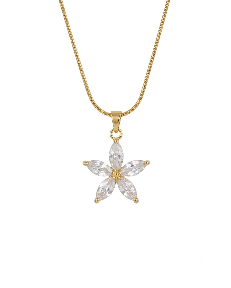 Floral Pendant Necklace
