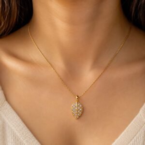 Leaf Pendant Necklace