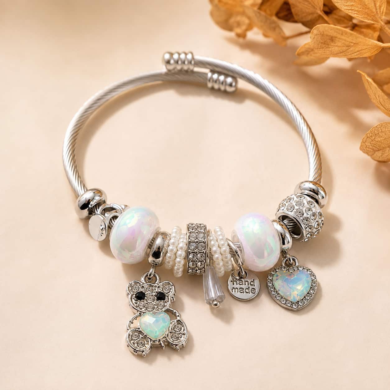 White Opal Bracelet